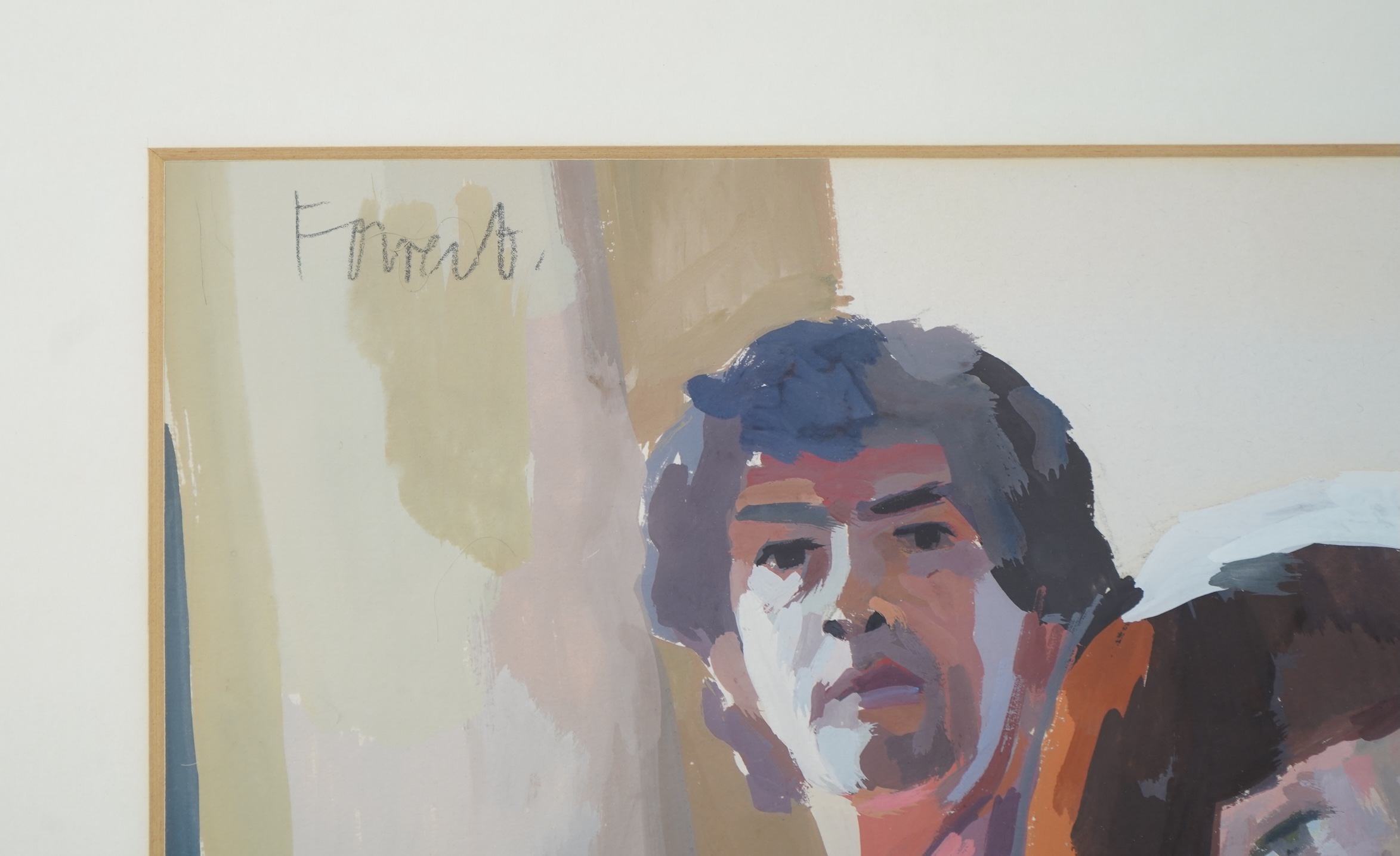 Archie Forrest, b. 1950, 'The Artist and his Wife'